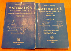 Matematica clasa X vol I + II Profil M1 de Mircea Ganga foto