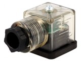 Conector cu valvă mufe A 18mm mamă PIN 3 pe cablu, MOLEX