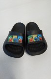 Cumpara ieftin Papuci pentru copii F58 negru, model cu desene, marime 28 - SECOND