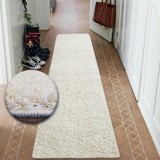 Traversa Shaggy 5cm crem, 90 cm