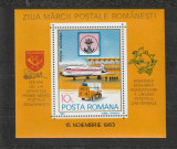 Romania 1983 - #1083 Ziua Marcii Postale Romanesti 1v S/S MNH, Nestampilat
