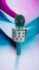 Microfon karaoke albastru cu bluetooth și boxă, Oem