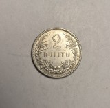 Lituania 2 Dulitu 1925 AUNC UNC Piesa Frumoasa
