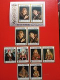 QU AITI, PICTURI - BLOC + SERIE COMPLETĂ MNH