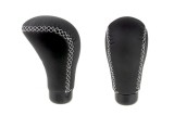 Nuca schimbator viteze universala AMiO GSK11 din piele, pentru autoturisme fara marsarier cu inel ridicator, montaj cu adaptoare 4-8 mm, 6-10 mm,