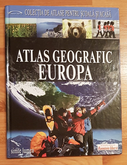 Atlas geografic Europa de Denis Sehic