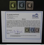 Romania LP 18-20 (*)/NG , Carol cu favoriti I , Expertizat