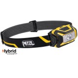 Frontala Profesionala PETZL Aria 1, 350 Lumeni, IP67, Rezistenta Impact IK07, Galben/Negru. Compatibila Baterie CORE