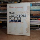 DAVID BOUCHER - MARI GANDITORI POLITICI : DE LA SOCRATE PANA ASTAZI , 2008 #