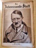 revista nazista austria 2 februarie 1939-foto adolf hitler si germania nazista