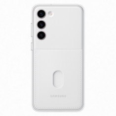 Husa de protectie telefon Samsung Frame Case pentru Samsung Galaxy S23+, White