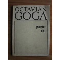 Octavian Goga - Pagini noi