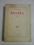 Cumpara ieftin DEGRES - MICHEL BUTOR