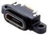 Conector USB Micro B 5 Pini Aurit ATTEND, 2.0, SMT, IPX7, Otel Inoxidabil, 207G-BD00