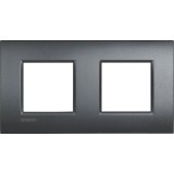 Rama Ornament AIR 2P Living Light Bticino antracit LNE4802M2AR