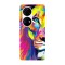 Husa compatibila cu Huawei Nova 9 model Colorful king of jungle, Silicon, TPU, Viceversa