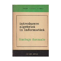 Introducere Algebrica in Informatica - Limbaje Formale