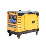 Generator diesel monofazat KOMPAK KD8600SE,6.3 kW,230 V,insonorizat