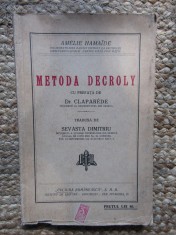 Metoda Decroly (pedagogie) - Amelie Hamaide