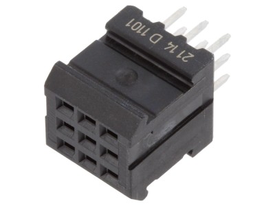 Conector PCB-PCB mamă 9 pini THT foto