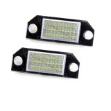 Set 2 bucati Lampi Numar LED Canbus, compatibile cu FORD Focus C-MAX I si Focus MK2