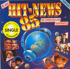 Hit News 85 (1985, K-Tel) Pop, Rock, Italo-Disco Disc vinil compilatie foto