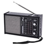 Radio solar cu lanterna, bluetooth, FM-AM-SW1-6, acumulator 3.7v 1500mAh, USB,