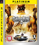 Joc PS3 Saints Row 2 - Platinum Edition (PS3) disc aproape nou, Actiune, Multiplayer, 18+, Thq