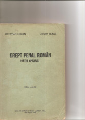 DREPT PENAL PARTEA SPECIALA - Loghin, Filipas foto