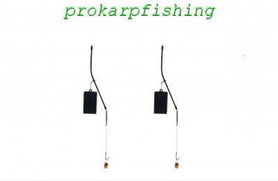 set 2 monturi pescuit feeder prokarpfishing , 20g carlig legat nr. 6/8/10/12 foto