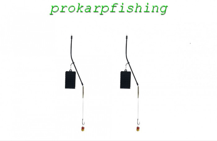 set 2 monturi pescuit feeder prokarpfishing , 20g carlig legat nr. 6/8/10/12