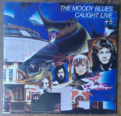 The Moody Blues - Caught Live +5 [2 LP gatefold] foto
