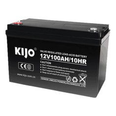 Acumulator Pb-acid AGM Deep Cycle, 12V, 100Ah, conector M8 - KIJO JM12-100