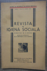 Revista de igiena sociala, no. 6/ numeroase reclame farmaceutice, 1931 foto