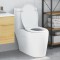 Capac WC cu eliberare rapidă, &icirc;nchidere lentă, alb, duroplast