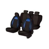 SET HUSE SCAUN RACING NEGRU - ALBASTRU 44488