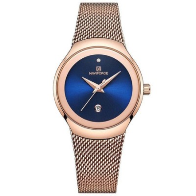 Ceas dama clasic, Naviforce 5004, Mecanism Quartz, Afisaj Analog foto