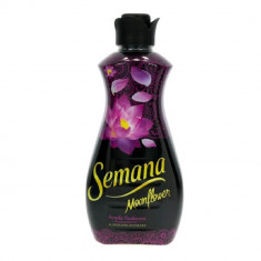 Balsam Rufe SEMANA Moonflower Purple Radiance, 1.7 L, 68 Spalari, Parfum de Citrice si Nuca de Cocos, Balsam Semana pentru Rufe, Balsam de Rufe cu Mir