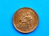 Moneda Franta 1 Franc 1926, Rara, Stare Buna