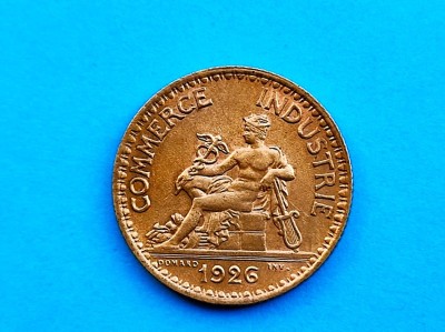 1 Franc 1926 Franta- stare buna !!-RAR!! foto