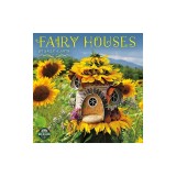 Fairy Houses 2023 Wall Calendar