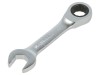 Cheie combinată scurtă Stanley 13mm FATMAX cu piedică 72 dinți crom-vanadium