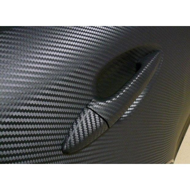 Folie carbon 3d NEAGRA dimensiuni 127cm x 100cm | Okazii.ro