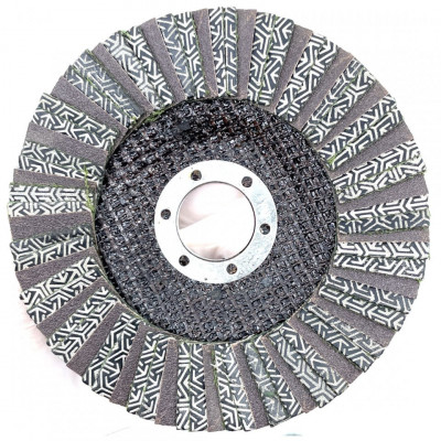 Disc lamelar pt. slefuit granit, gresie, portelan, sticla, #200 &amp;Oslash;115mm - DXDY.FLAP200.115 foto