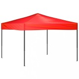 Cumpara ieftin Cort pliabil pentru petrecere, rosu, 3x3 m