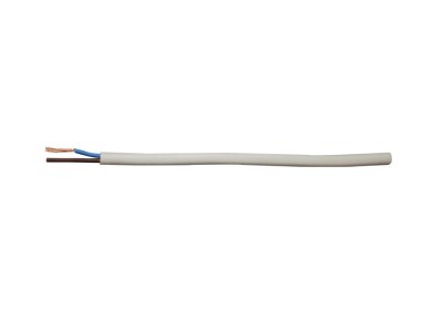 MYYUP 0.5 Cablu cupru 2 conductoare 0.5mmp, PVC, alb ProAdvanced PowerfulTools foto