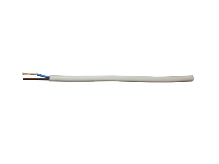 MYYUP 0.5 Cablu cupru 2 conductoare 0.5mmp, PVC, alb ProAdvanced PowerfulTools