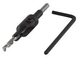 Burghiu pentru pregăurire cu ad&acirc;ncitor 3,5mm-9,5mm
