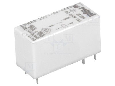 Releu electromagnetic 230VAC 16A PCB foto