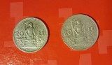 H41-Moneda 20 Lei 1951 RPR 2 bucati circulate- 1 in stare buna, a 2 a putinn uzata. Pret pe ambele.